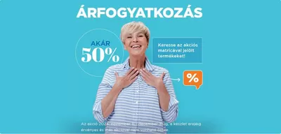 Gyógyszertárak és szépség Kínálatok | Arfogyatkozás a Gyöngy Patikák | 2024. 11. 15. - 2024. 12. 31.