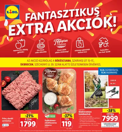 Lidl katalógus | Érvényes 11.21-től | 2024. 11. 21. - 2024. 11. 24.