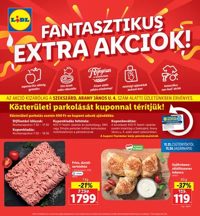 Lidl katalógus, Kecskemét | Kedvezmények és akciók | 2024. 11. 21. - 2024. 11. 24.