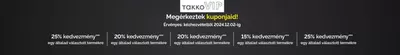 Ruházat, cipők és kiegészítők kínálatok, Jánossomorja | Megérkeztek kuponjaid! a Takko | 2024. 11. 22. - 2024. 12. 02.