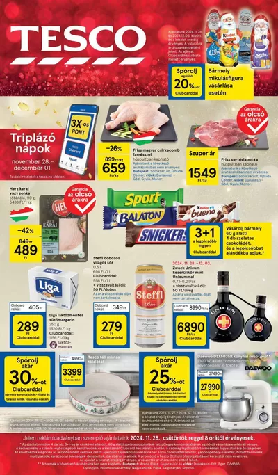 Tesco katalógus, Csorna | Tesco Katalógus - hipermarket - következő hét | 2024. 11. 28. - 2024. 12. 04.