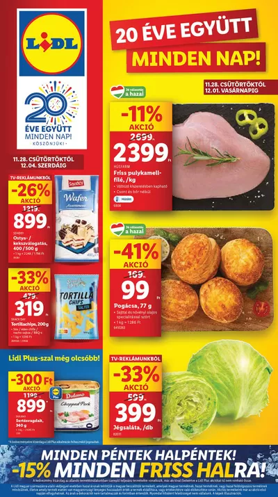 Lidl katalógus, Kazincbarcika | Akciós újság – 48. hét | 2024. 11. 28. - 2024. 12. 04.