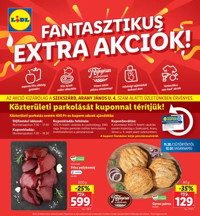 Lidl katalógus, Kazincbarcika | A legjobb akcióink | 2024. 11. 28. - 2024. 12. 01.