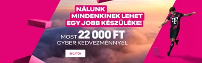 Elektronika kínálatok, Cegléd | Nálunk mindenkinek lehet egy jobb készüléke! a T-Mobile | 2024. 11. 27. - 2024. 12. 11.