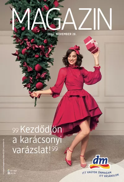 Gyógyszertárak és szépség kínálatok, Mór | Decemberi magazin a DM | 2024. 12. 29. - 2024. 12. 31.