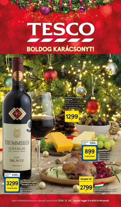 Tesco katalógus, Szigetvár | Tesco katalógus Boldog Karácsonyt! - hipermarket | 2024. 12. 04. - 2024. 12. 31.