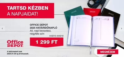 Elektronika kínálatok, Dunakeszi | Tartsd kézben a napjaidat! a Office Depot | 2024. 12. 02. - 2025. 01. 05.