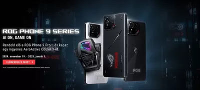 Elektronika kínálatok, Cegléd | Rog phone 9 series a ASUS | 2024. 12. 02. - 2025. 01. 01.