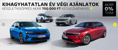 Opel katalógus, Budakeszi | Akar 0% Thm | 2024. 12. 16. - 2024. 12. 30.