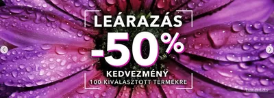 Gyógyszertárak és szépség kínálatok, Győr | Leárazás -50% kedvezmény a Yves Rocher | 2024. 12. 23. - 2025. 01. 29.