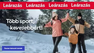 Sport kínálatok, Kőszeg | Leárazás a Decathlon | 2024. 12. 26. - 2025. 01. 09.