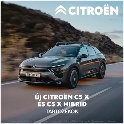 Citroën katalógus | C5 X | 2025. 01. 08. - 2025. 06. 30.