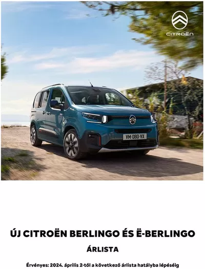 Citroën katalógus | Berlingo | 2025. 01. 08. - 2025. 06. 30.