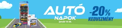 Gyermekek és szabadidő Kínálatok | Autó napok a Regio Jatek | 2025. 01. 13. - 2025. 01. 26.