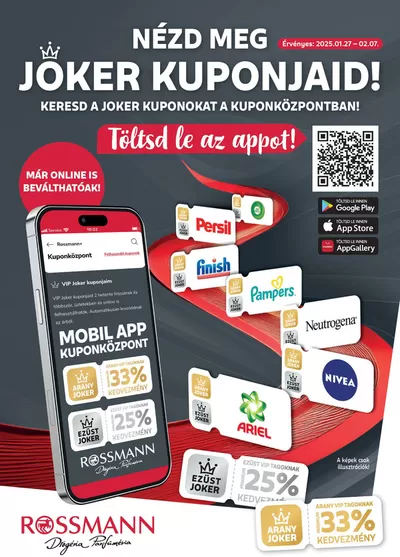 Gyógyszertárak és szépség kínálatok, Miskolc | Rossmann Joker a Rossmann | 2025. 01. 23. - 2025. 02. 07.