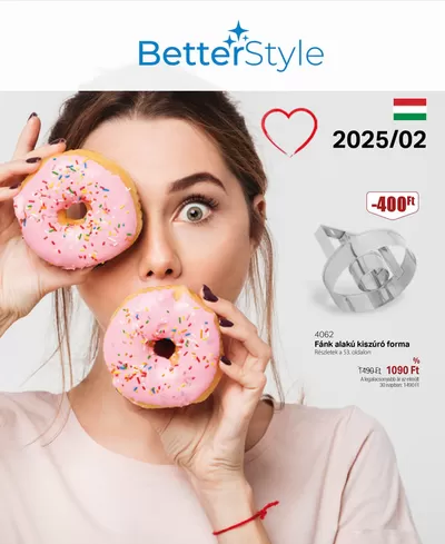 Ruházat, cipők és kiegészítők kínálatok, Kőszeg | BetterStyle akciós a BetterStyle | 2025. 02. 01. - 2025. 02. 15.