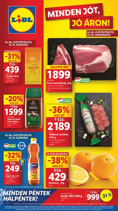 Lidl katalógus, Dombóvár | Akciós újság – 06. hét | 2025. 02. 06. - 2025. 02. 12.