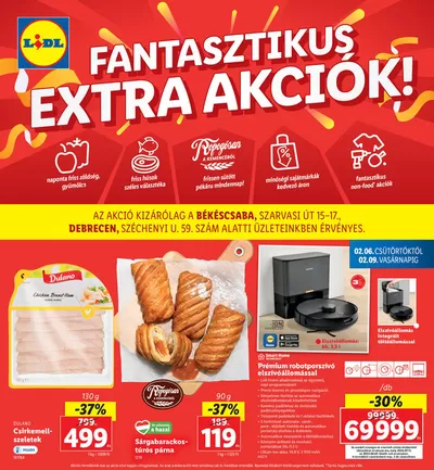 Lidl katalógus, Dombóvár | Széles választék az ajánlatokból | 2025. 02. 06. - 2025. 02. 09.