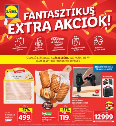 Lidl katalógus, Dombóvár | Nagyszerű kedvezmények kiválasztott termékekre | 2025. 02. 06. - 2025. 02. 09.