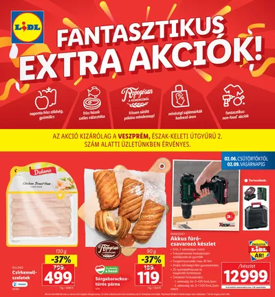 Lidl katalógus, Dombóvár | Exkluzív akciók | 2025. 02. 06. - 2025. 02. 09.