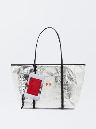 Personalized Metallic Shopper Bag L kínálat, 12495 Ft a Parfois -ben