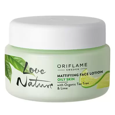 Mattító arcápoló lotion organikus teafával és lime-mal kínálat, 2200 Ft a Oriflame -ben