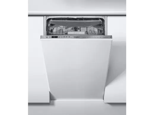 WHIRLPOOL WSIO 3O34 PFE X Beépíthető keskeny mosogatógép, PowerClean nagynyomású tisztítás, 3. evőeszközfiók kínálat, 159999 Ft a Media Markt -ben