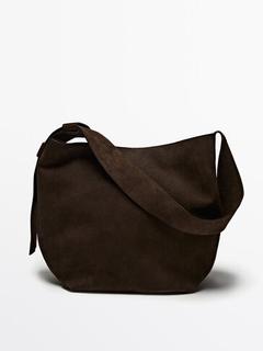Split suede leather handbag kínálat, 129995 Ft a Massimo Dutti -ben