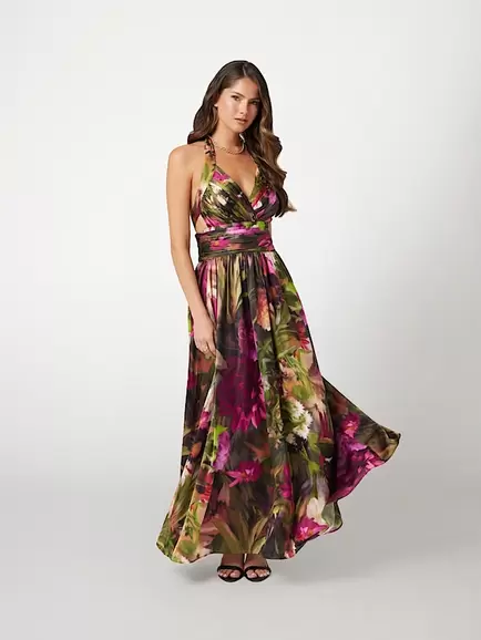 Marciano floral print long dress kínálat, 119000 Ft a Guess -ben