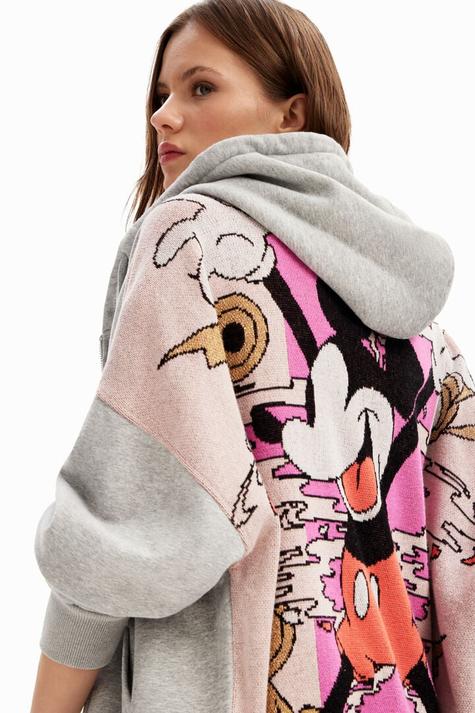 New collection Oversize jacquard Mickey Mouse hoodie kínálat, 209 Ft a Desigual -ben