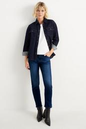 Boyfriend jeans - mid-rise waist - LYCRA® kínálat, 39,99 Ft a C&A -ben