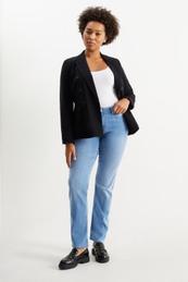 Straight jeans with rhinestones - mid-rise waist kínálat, 49,99 Ft a C&A -ben