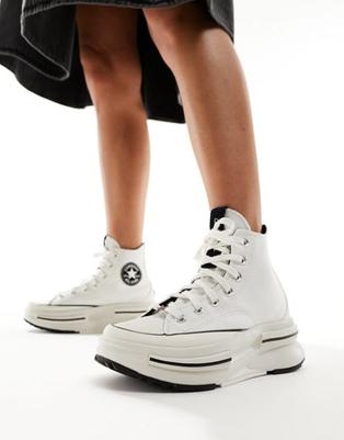 Converse Hi Run Star Legacy trainers in white with black detailing kínálat, 60,5 Ft a ASOS -ben