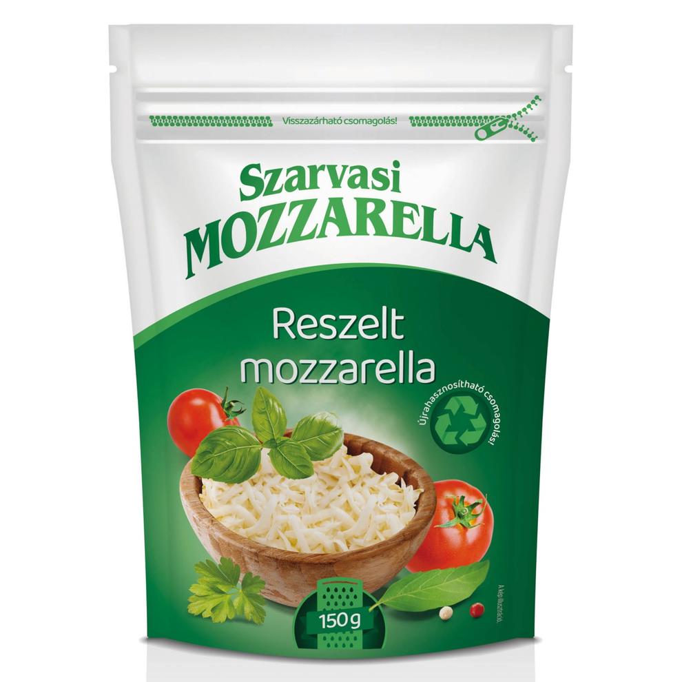 SZARVASI Reszelt mozzarella, 150 g kínálat, 799 Ft a Aldi -ben