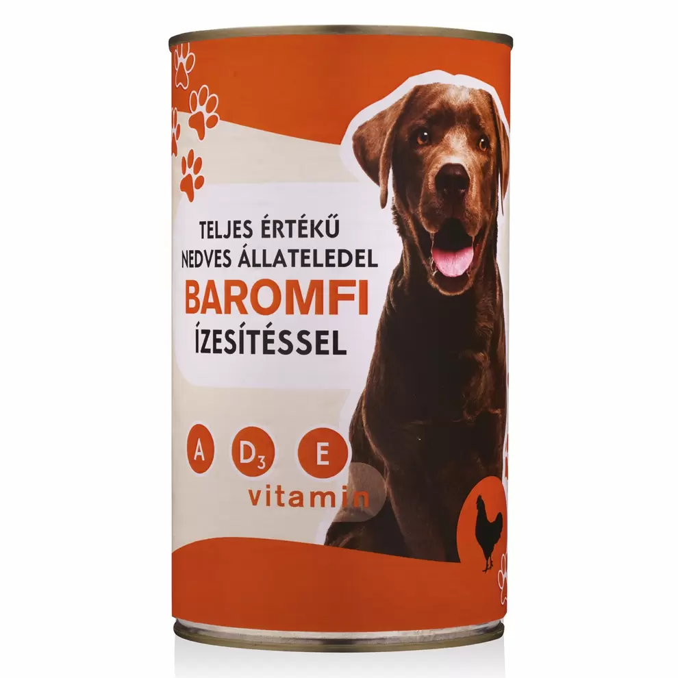 Kutyaeledel, baromfi ízesítéssel, 1240 g kínálat, 499 Ft a Aldi -ben