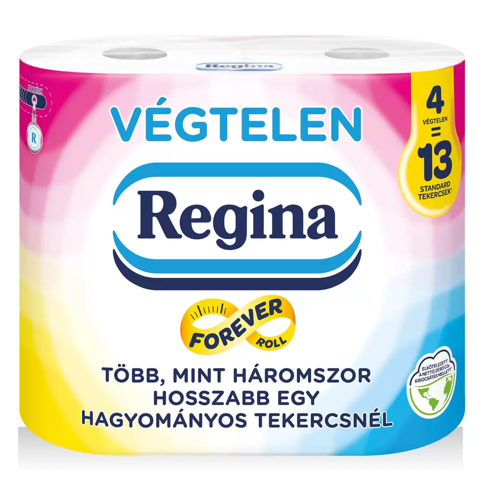 REGINA Toalettpapír, 4 tekercs kínálat, 1399 Ft a Aldi -ben