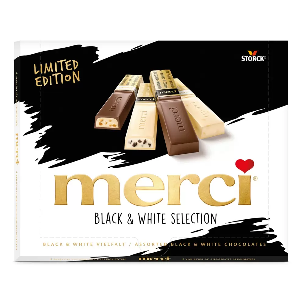 STORCK Merci,  Black & White Selection, 240 g kínálat, 1799 Ft a Aldi -ben