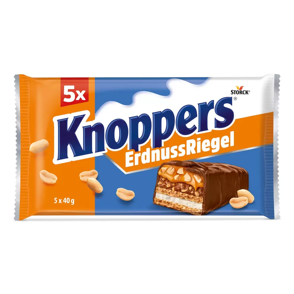 STORCK Knoppers szelet, 5 szelet kínálat, 1199 Ft a Aldi -ben