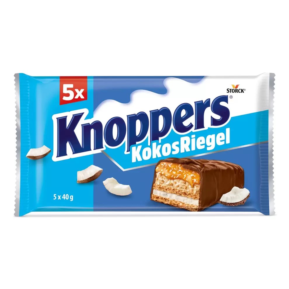 STORCK Knoppers szelet, 5 szelet kínálat, 1199 Ft a Aldi -ben