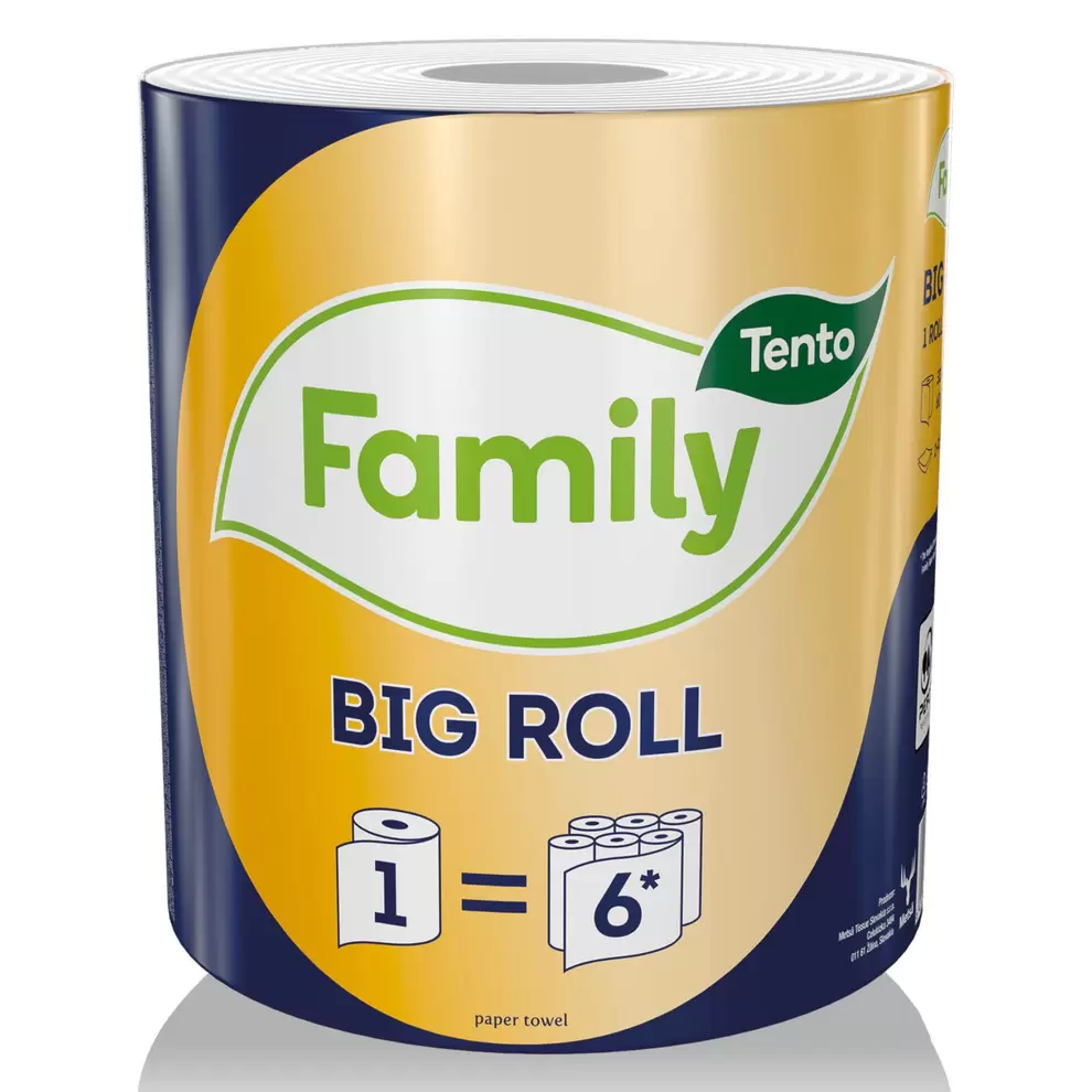 TENTO Family big roll papírtörlő kínálat, 799 Ft a Aldi -ben