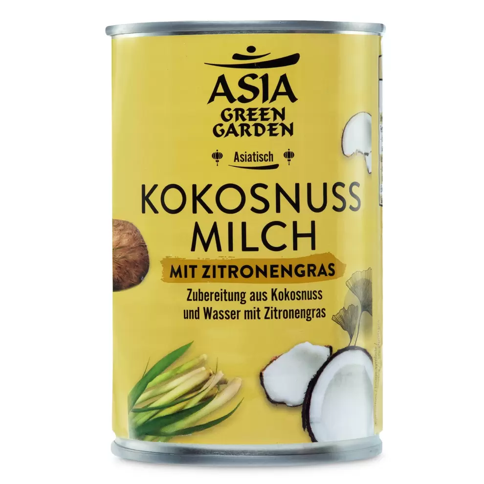 ASIA GREEN GARDEN Ízesített kókusztej, citromfű, 425 ml kínálat, 549 Ft a Aldi -ben