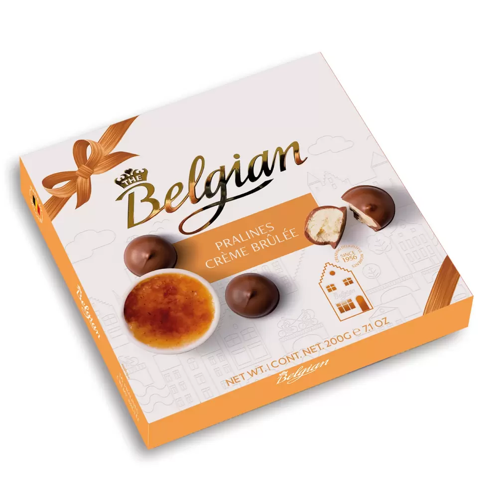 BELGIAN Praliné, crème brûlée, 200 g kínálat, 2699 Ft a Aldi -ben