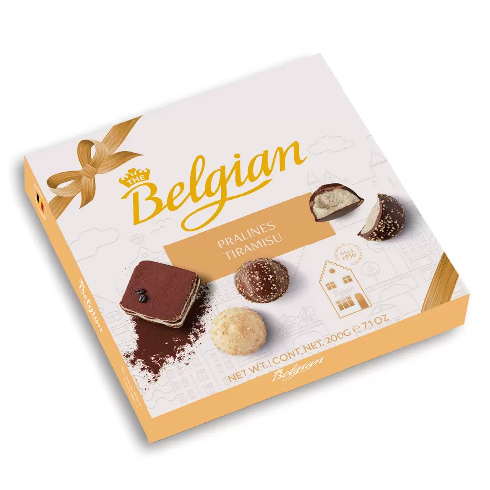 BELGIAN Praliné, tiramisu, 200 g kínálat, 2699 Ft a Aldi -ben