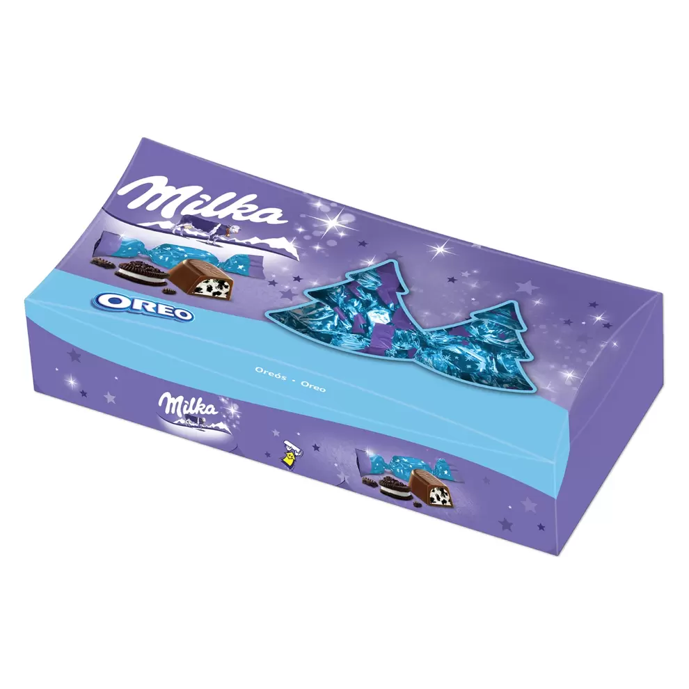 MILKA Szaloncukor, oreós, 300 g kínálat, 3499 Ft a Aldi -ben