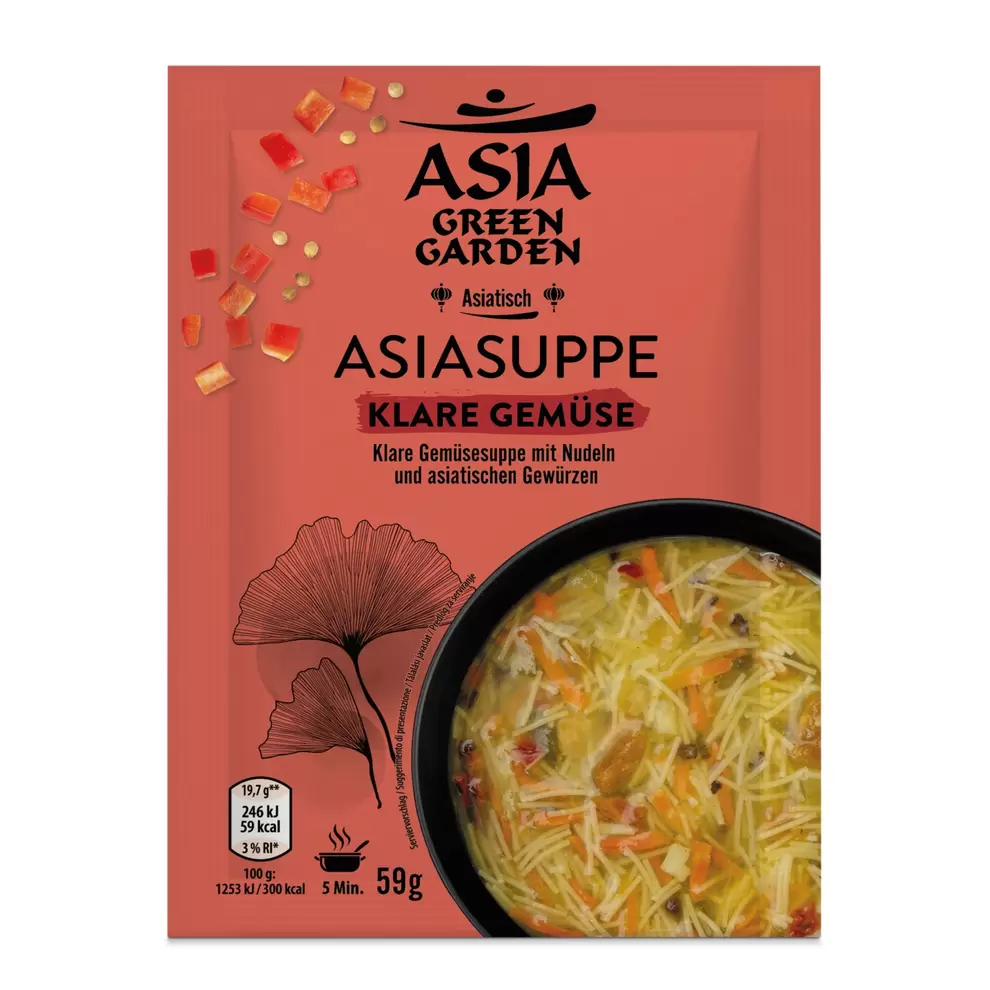 ASIA GREEN GARDEN Ázsiai leves, erőleves, 59 g kínálat, 349 Ft a Aldi -ben