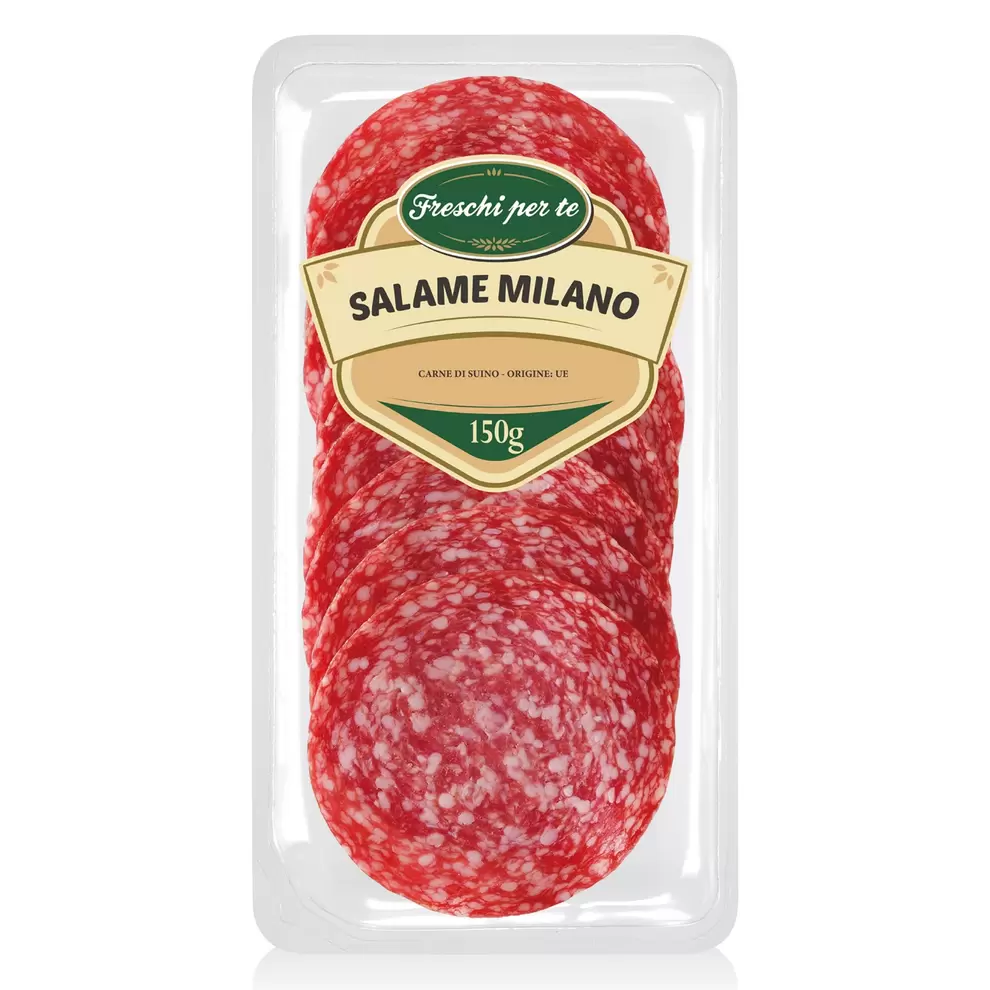 FRESCHI PER TE Milánói szalámi, 150 g kínálat, 799 Ft a Aldi -ben