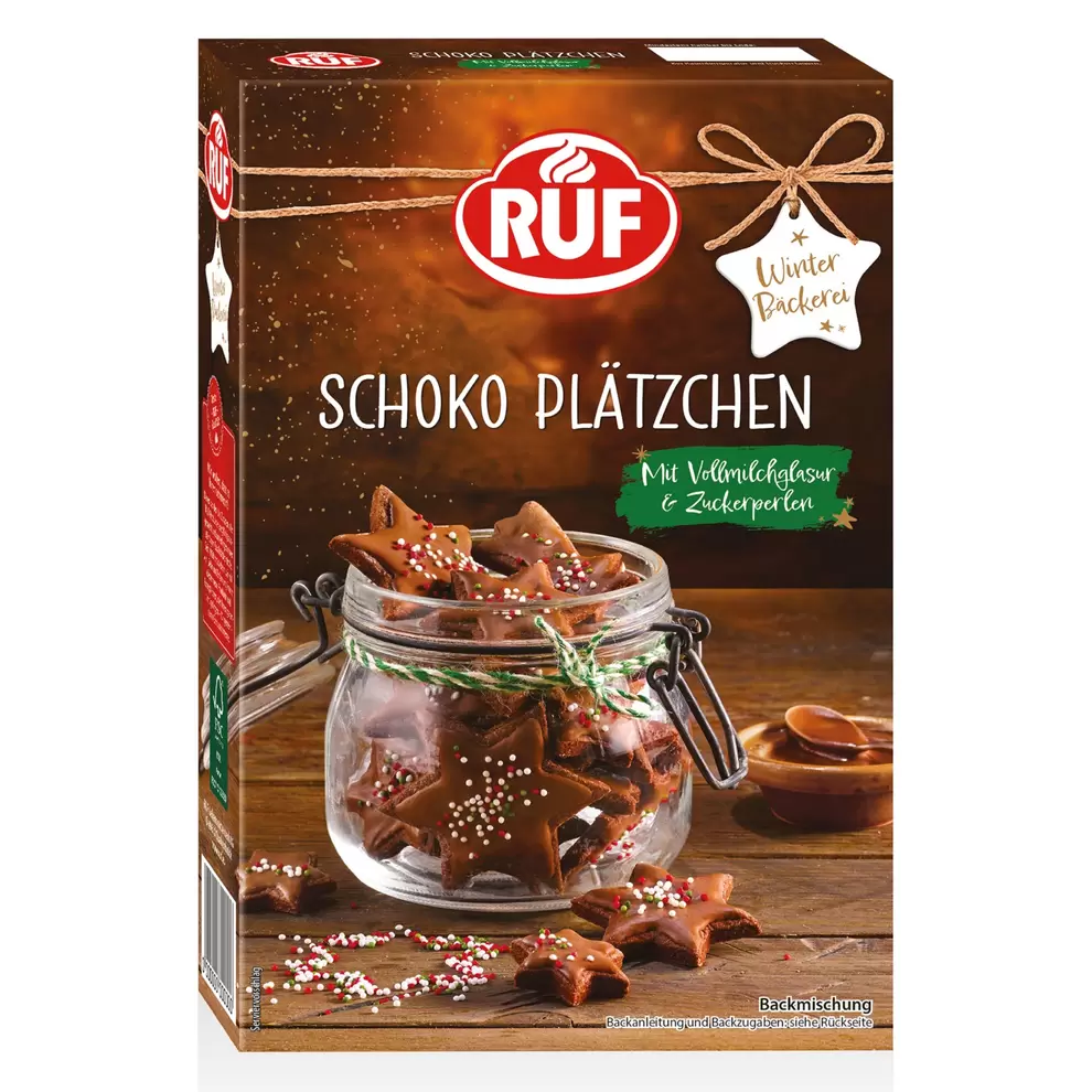 RUF Sütemény alappor, csokoládés karácsonyi keksz, 440 g kínálat, 1599 Ft a Aldi -ben