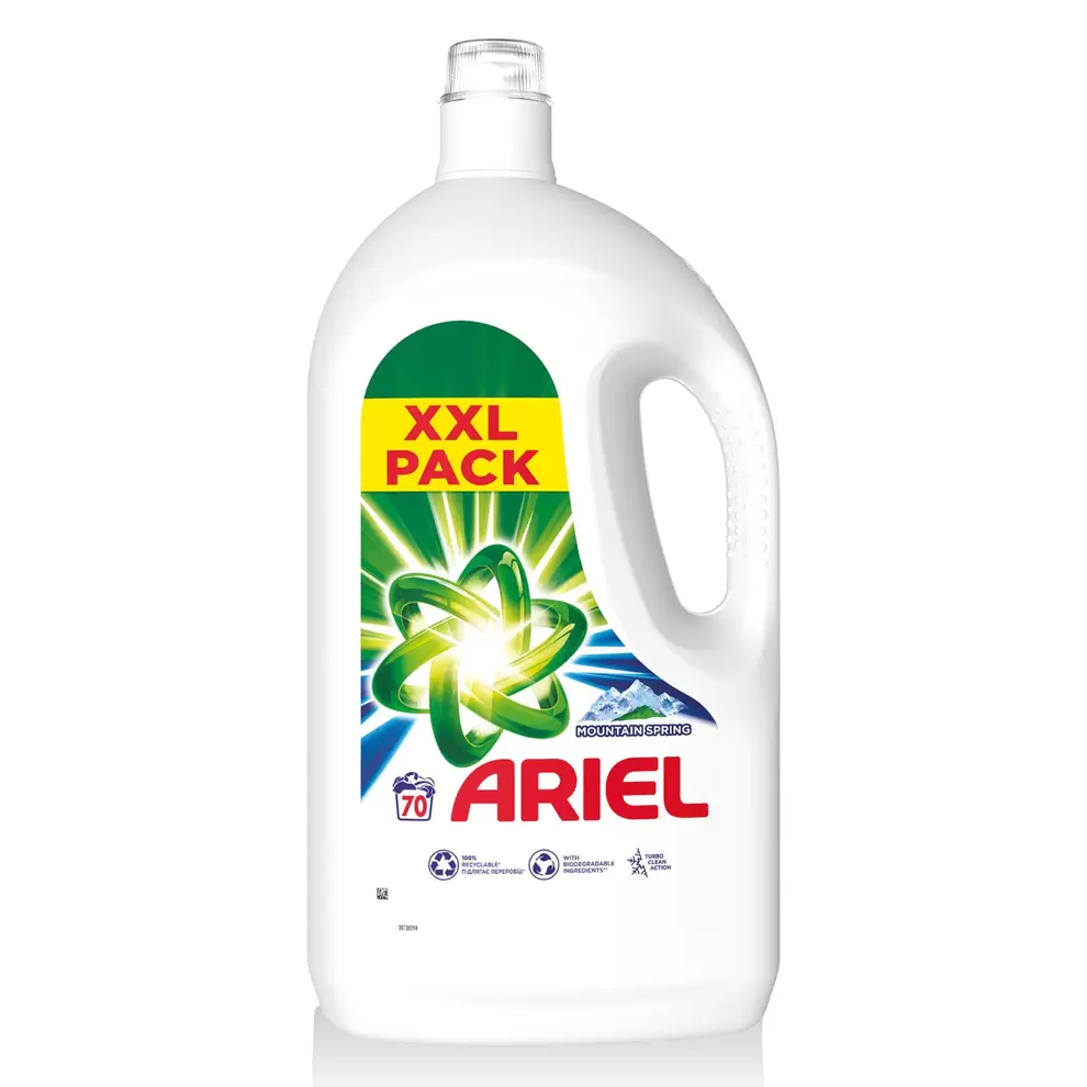 ARIEL Folyékony mosószer, Mountain Spring, 3,5 l kínálat, 5799 Ft a Aldi -ben