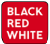 Black Red White logo